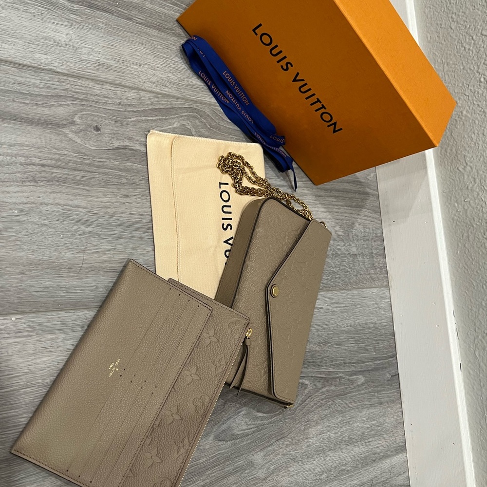 Louis Vuitton chain wallet